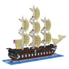 OakridgeStores.com | Impact Photographics - USS Constitution Mini Building Blocks Set - for Teens and Adults IMP90411 802285360486