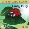 OakridgeStores.com | Impact Photographics - Ladybug Mini Building Blocks Set - for Teens and Adults - IMP92268 802285402544