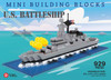 OakridgeStores.com | Impact Photographics - Battleship Mini Building Blocks Set - for Teens and Adults - IMP92557 802285476552