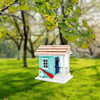 OakridgeStores.com | SE Barnstorm - Teal Coastal Cabana Birdhouse - SE1017 645194022881