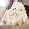 OakridgeStores.com | Teddykompaniet - Large Cream Bunny with Beige Heart - 20-inch Plush Stuffed - TRI-1558 7331626015585