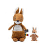 OakridgeStores.com | Les Déglingos - Ptipotos Kangaroo Mum & Baby Rust - Plush Toy - TRI-73000 4897018367906 OakridgeStores.com | Les Déglingos - Ptipotos Kangaroo Mum & Baby Rust - Plush Toy - TRI-73000 4897018367906