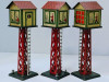 RESALE SHOP - Lot of 3 Marx Switch Towers - Preowned
