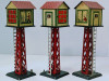 RESALE SHOP - Lot of 3 Marx Switch Towers - Preowned