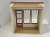 RESALE SHOP - Dollhouse Miniature 1:12 Storefront Window Room Box Display + Christmas Decor