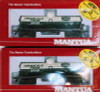RESALE SHOP - Lot of 2 Mantua HO Scale Union Carbide 35' Tank Cars #732-307 - Preowned