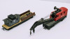 RESALE SHOP - Tyco HO Scale Operating Crane Car w/ Boom Tender #932 - Preowned