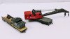 RESALE SHOP - Tyco HO Scale Operating Crane Car w/ Boom Tender #932 - Preowned