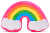 OakridgeStores.com | iscream - Silky Fleece Covered 10.5" Slow Rise Squishy Rainbow and Clouds Shaped Pillow (780-1231) 811402039860