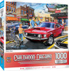OakridgeStores.com | MasterPieces - Dave's Diner (Ford Mustang) 1000 Piece Jigsaw Puzzle - 71467 705988714672