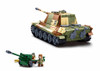 OakridgeStores.com | Sluban - King Tiger Heavy Battle Tank WW2 (2in1) Brick Building Set - M38-B0980 6938242958503