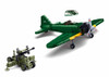 OakridgeStores.com | Sluban - WWII A6M Zero Japanese Fighter with AA gun Brick Building Set - M38-B1108 6938242959784