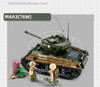 OakridgeStores.com | Sluban - WWII Pacific Sherman M4A3 Battle Tank Brick Building Set - M38-B1110 6938242959807