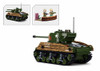 OakridgeStores.com | Sluban - WWII Pacific Sherman M4A3 Battle Tank Brick Building Set - M38-B1110 6938242959807