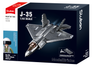OakridgeStores.com | Sluban - J35 Stealth Aircraft Sluban Brick Building Set - M38-B1186 6938242960568