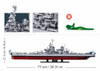 OakridgeStores.com | Sluban - USS Missouri WW2 Battleship 1/350 Scale Brick Building Set - M38-B1291 6938242962579