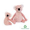 OakridgeStores.com | LES DEGLINGOS - Ptipotos Koala Mum & Baby Grey Plush Toy 73200 4897018367968