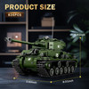 OakridgeStores.com | Sluban - World of Tanks - Sherman M4A3E8 Tank -  Building Brick Set - 77030 6974077151979