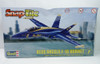 RESALE SHOP - Snap Tite Blue Angels F-18 Hornet Fighter Jet 1/72 Scale Model Kit