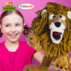 OakridgeStores.com | Living Puppets - 17-Inch Lion Hand Puppet - LP986 850055629868