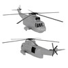 OakridgeStores.com | Tim Mee Toys - Gray Army Men with Rescue Helicopter (67882) 810049678821