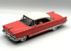 RESALE SHOP - Danbury Mint 1956 Lincoln Premiere Coupe(Coral/Starmist Wht) 1:24 DieCast Model