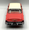 RESALE SHOP - Danbury Mint 1956 Lincoln Premiere Coupe(Coral/Starmist Wht) 1:24 DieCast Model