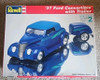 RESALE SHOP - Revell '37 Ford Convertible with Trailer 1:24 Model Kit #7245 1994