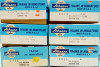 RESALE SHOP - Lot of 6 Athearn HO Scale Santa Fe Passenger Coach Kit - Preowned - RIOR-ATHLOT-U4858