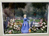 RESALE SHOP - OOAK Vignette - Victorian Woman in Her Garden in 1:48 Scale - BABE-GARDEN-NS4956