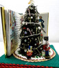 RESALE SHOP - OOAK Artisan made NUTCRACKER book- themed diorama in clear acrylic cube - BABE-NUTCRACKER-NS4973