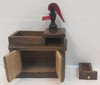 RESALE SHOP - VTG Concord Miniatures Sink With Pump #2678 1:12 Dollhouse Miniatures - LAHA-2678-U5053