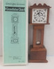 RESALE SHOP - VTG Hardwood Grandfather Clock 1:12 Dollhouse Furniture - LAHA-I66/45-U5048
