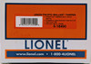 RESALE SHOP - Lionel Union Pacific Ballast Tamper #18490 - MICH-6-18490-NOB4932
