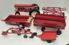 RESALE SHOP - VTG (6) ERTL Farmall International Harvester Tractor and Equipment - diecast - TERO-INTLSET-U5118