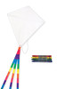 OakridgeStores.com | In The Breeze - Coloring Diamond 20-inch Kite - Single-Line Beginner Craft Kite for Kids - 3074 762379030742