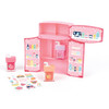 OakridgeStores.com | Make It Real - 3C4G Mini Fridge Lip Gloss Set - Role Play Beauty Kit for Ages 8+ - 10054 638241100540