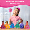 OakridgeStores.com | Skillmatics - Poke-In Art - Princesses - Fabric Poke Art Kit - 885PIAP 8904279506800