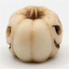OakridgeStores.com | Artisan Creations - Resin Pumpkin Jack O' Lantern - White - 1:12 Scale Dollhouse Miniature - 318