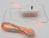 OakridgeStores.com | Artisan Creations - Battery LED Indoor String Lights - Red, 3 Modes, 7 ft - 1:12 Scale Dollhouse Miniature - 320