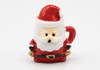 OakridgeStores.com | Artisan Creations - Santa Mug Cookie Jar with Lid - 2 Pc - 1" Scale Dollhouse Miniature - 324