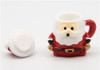 OakridgeStores.com | Artisan Creations - Santa Mug Cookie Jar with Lid - 2 Pc - 1" Scale Dollhouse Miniature - 324