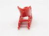 OakridgeStores.com | Artisan Creations - Plastic Sled, Red - 1" Scale Dollhouse Miniature - 329