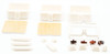 OakridgeStores.com | Artisan Creations - Mobile Cart, White - Kit - 1:12 Scale Dollhouse Miniature - 408