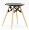 OakridgeStores.com | Artisan Creations - Round Table, Black - 1:12 Scale Dollhouse Miniature Furniture - 413
