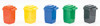 OakridgeStores.com | Artisan Creations - Mini Trash Can - 5 Piece Set - 1:12 Scale Dollhouse Miniature Outdoor Accessory - 420
