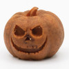 OakridgeStores.com | Artisan Creations - Pumpkin Jack O Lantern - Resin, Orange - 1" Scale Dollhouse Miniature - 422