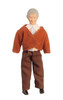 OakridgeStores.com | Aztec - Grandfather Doll with Outfit - 1:12 Scale Dollhouse Miniature Figure - 00068A