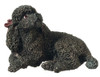 OakridgeStores.com | Aztec - Black Poodle - 1" Scale Dollhouse Miniature Figure - A6028