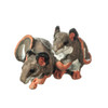 OakridgeStores.com | Aztec - Pair of Mice - Animal Figures, Set of 2 - 1 Scale Dollhouse Miniature - A6057